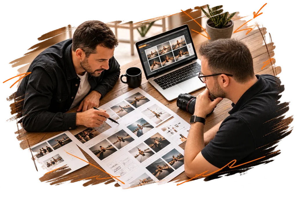 Strategie, koncept a cíl firemního fotografického projektu