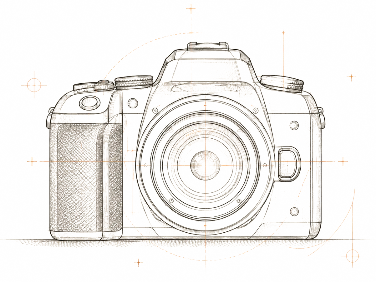 Profesionální full-frame fotoaparát pro firemní fotografii